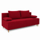 Диван раскладной Mekko Sidney 1900*800 Ergo II категория Allure Premium Wine - фото 3