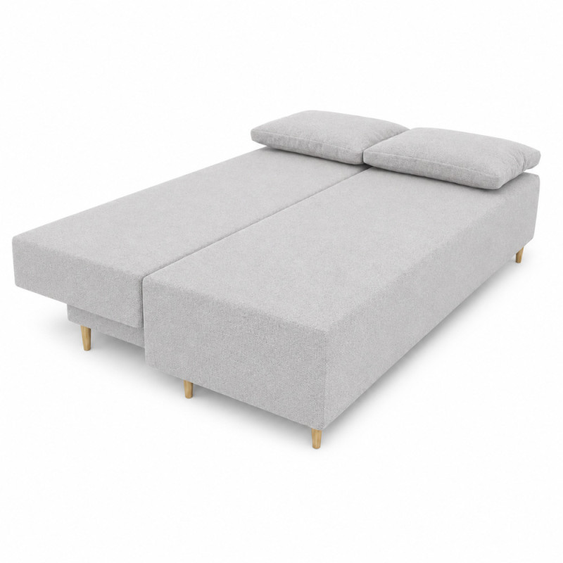 Диван раскладной Mekko Sidney 1900*800 Ergo III категория Austin 17 Silver