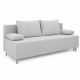 Диван раскладной Mekko Sidney 1900*800 Ergo III категория Austin 17 Silver - фото 3