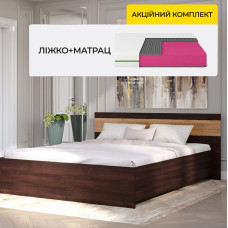 Комплект кровать двуспальная Соната-1600 и Матрас Koala Nimbus 160х200 см (EVR-2093-ISM-051164)