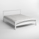Двуспальная деревянная кровать Mebigrand Чикаго Сити Белый (RAL9003) 160х200 см (MBG-1551) - фото 2