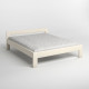 Двуспальная деревянная кровать Mebigrand Дели Айвори (S0505Y30R) 160х200 см (MBG-3799) - фото 2