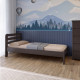 Кровать детская Mebigrand Ливия Венге 70х190 см (MBG-15914) - фото 1