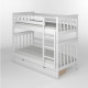 Двухъярусная детская кровать Mebigrand Скандинавия Мини Белый (RAL9003) 70х190 см с ящиками (MBG-16356) - фото 2