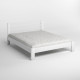 Двуспальная деревянная кровать Mebigrand Колумбия 160х200 см Белый (MBG-2715) - фото 2