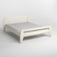 Двуспальная деревянная кровать  Mebigrand Милан Айвори (S0505Y30R) 160х200 см (MBG-1905) - фото 2