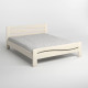 Полуторная деревянная кровать Mebigrand Неаполь Айвори (S0505Y30R) 120х200 см (MBG-2173) - фото 2