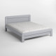 Полуторная деревянная кровать Mebigrand Тоскана Светло-серый (RAL7040) 120х200 см (MBG-3557) - фото 2