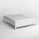 Двуспальная деревянная кровать Mebigrand Вирджиния Белый (RAL9003) 140х200 см (MBG-1606) - фото 2