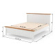 Двуспальная деревянная кровать Mebigrand Вирджиния Белый (RAL9003) 140х200 см (MBG-1606) - фото 3
