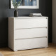 Комод на 3 шухляди LION АРТ-1 90х43х80 см Бетон Style (LION-045387) - фото 1