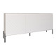 Комод с черными металлическими ножками LION Амарант 168x40x76,5 см Бетон Style/Белый   (LION-041907) - фото 2