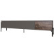 Тумба под телевизор на черных металлических ножках LION Грей Дуб Артизан/Дерево (LION-042521) - фото 2