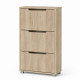 Тумба для взуття з ящиками LION ТО-2 70,4x28,2x123,4 см Дуб Сонома (LION-045344) - фото 2