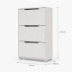 Тумба для взуття з ящиками LION ТО-2 70,4x28,2x123,4 см Бетон Style (LION-045312) - фото 4