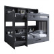 Комплект кровать двухъярусная LION Майнкрафт и Матрас Koala Oasis 90х190 см (LION-041530-ISM-051394) - фото 3