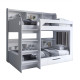 Комплект ліжко двоярусне LION Майнкрафт і Матрац Koala Oasis 90х190 см (LION-041541-ISM-051394) - фото 3
