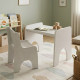 Детский набор столик и стульчик LION Ном-Ном Бетон Style (LION-045204) - фото 1