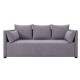 Диван прямой Мекко Monaco 2170х930 Bonel Standart Hard Plus II категория Allure Premium Light Grey - фото 2