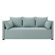Диван прямой Мекко Monaco 2170х930 Bonel Standart Hard Plus III категория Austin 16 Aqua - фото 2