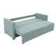 Диван прямой Мекко Monaco 2170х930 Bonel Standart Hard Plus III категория Austin 16 Aqua - фото 4