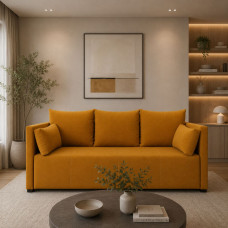 Диван прямой Мекко Monaco 2170х930 Bonel Standart Hard Plus I категория Riviera 041 (MEK-161712)