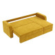 Угловой диван ортопедический Мекко Wilson 1950*1450 Gold II категория Allure Premium Yellow - фото 4
