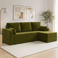 Угловой диван ортопедический Мекко Wilson 1950*1450 Bonel Standart Hard Plus I категория Riviera 036 (MEK-161512)
