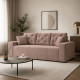 Ортопедический диван Мекко Bono 2600*960 Bonel Standart Hard Plus II категория Allure Premium Rose Beige - фото 1