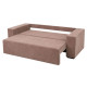 Ортопедический диван Мекко Bono 2600*960 Bonel Standart Hard Plus II категория Allure Premium Rose Beige - фото 4