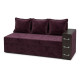 Ортопедичний диван Мекко Compact 2200×960 Bonel Standart Hard Plus II категорія Allure Premium Beet - фото 3