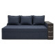 Ортопедичний диван Мекко Compact 2200×960 Bonel Standart Hard Plus III категорія Austin 15 Deep Blue - фото 2
