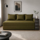 Ортопедический диван Мекко Compact 2200×960 Light ткань Bagama 17 - фото 1