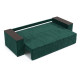 Ортопедический диван Мекко Elite Comfort 2500×960 Bonel Standart Hard Plus II категория Allure Premium Dark Green - фото 4