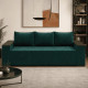 Ортопедический диван Мекко Elite Comfort 2500×960 Bonel Standart Hard Plus II категория Allure Premium Dark Green - фото 1