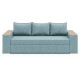 Ортопедический диван Мекко Elite Comfort 2500×960 Bonel Standart Hard Plus IV  категория Bestseller Pale Aqua - фото 3