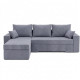 Угловой ортопедический диван Мекко Epoh 3000×1800 Bonel Standart Hard Plus II категория Allure Premium Cool Grey - фото 3