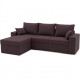 Угловой ортопедический диван Мекко Epoh 3000×1800 Bonel Standart Hard Plus III категория Austin 7 Aubergine - фото 2