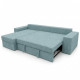 Угловой ортопедический диван Мекко Epoh 3000×1800 Bonel Standart Hard Plus IV категорія Bestseller Pale Aqua - фото 4