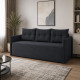 Диван раскладной ортопедический Мекко Erne 2060×950 мм Bonel Standart Hard Plus II категория Allure Premium Graphite (MEK-161489) - фото 2