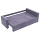 Угловой ортопедический диван Мекко Lincoln 2400*1500 Bonel Standart Hard Plus IV категория Bestseller Dusty Violet - фото 4