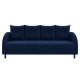 Диван Мекко Milly 2100х860 Ergo II категория Allure Premium Navy - фото 4