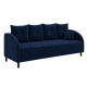 Диван Мекко Milly 2100х860 Ergo II категория Allure Premium Navy - фото 5