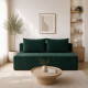 Диван прямой Mekko Mone 2000*980 Bonel Standart Hard Plus IV категория Bestseller Emelard - фото 1
