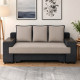 Ортопедический диван-трансформер Мекко Original 2250*960 мм Bonel Standart Hard Plus  II категория Allure Premium Beige/Graphite (MEK-161250) - фото 6