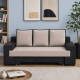 Ортопедический диван-трансформер Мекко Original 2250*960 мм Bonel Standart Hard Plus  II категория Allure Premium Beige/Graphite (MEK-161250) - фото 1