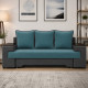 Ортопедический диван-трансформер Мекко Original 2250*960 мм Bonel Standart Hard Plus IV категория Bestseller Teal/Cool Grey (MEK-161252) - фото 1