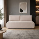 Ортопедический диван Мекко Polo 2080*860 Bonel Standart Hard Plus  II категория Allure Premium Off White (MEK-161067) - фото 2