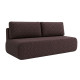 Ортопедический диван Мекко Polo 2080*860 Bonel Standart Hard Plus  III категория Austin 7 Aubergine (MEK-161068) - фото 3