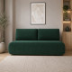 Ортопедический диван Мекко Polo 2080*860 Bonel Standart Hard Plus  IV категория Bestseller Emerald (MEK-161069) - фото 1